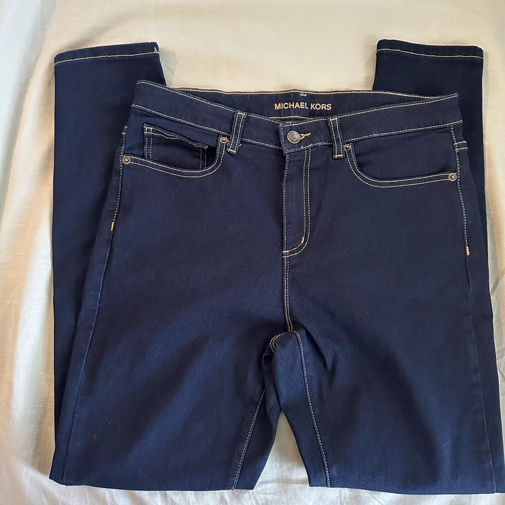 MICHAEL KORS izzy skinny jeans.  Size 12.  29" inseam.
